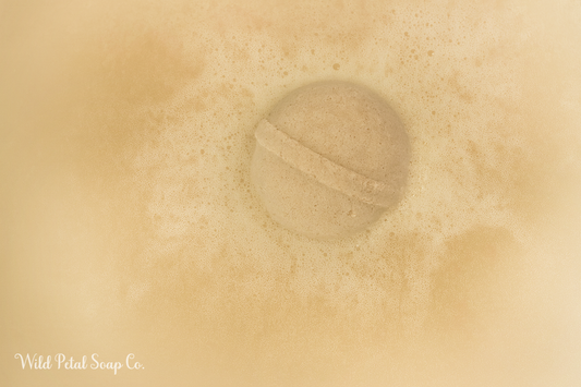Vanilla Oatmeal Bath Bomb